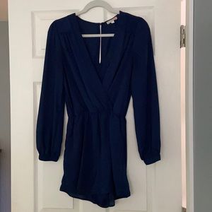 Gianni Bini Navy Romper